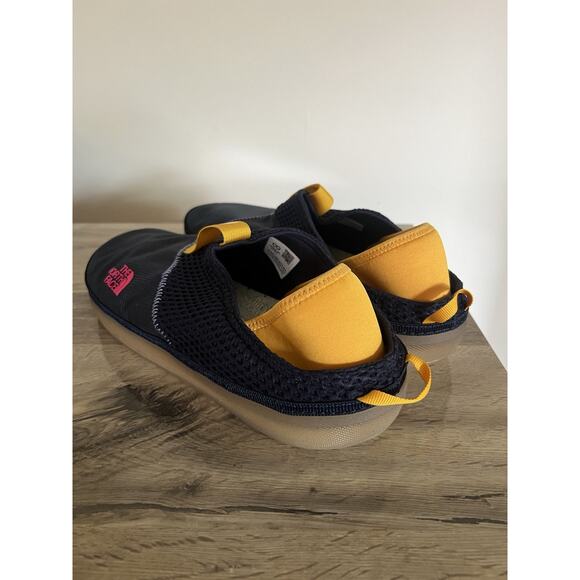 The North Face Unisex Base Camp Mules NWOT Men’s 13 Blue Yellow Slipper Flats - Picture 10 of 10